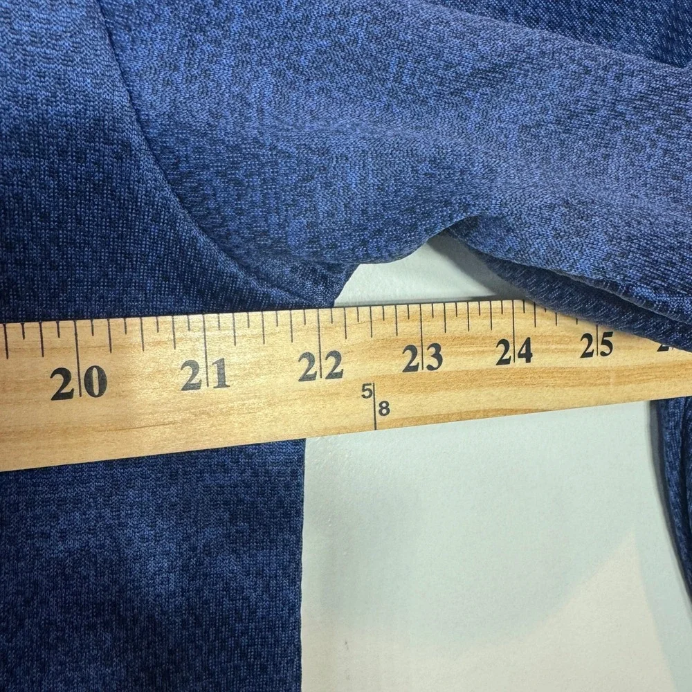Adidas Baseball Hoodie Sweatshirt Men's Medium Blue ClimaWarm Athletic‎ Pullover